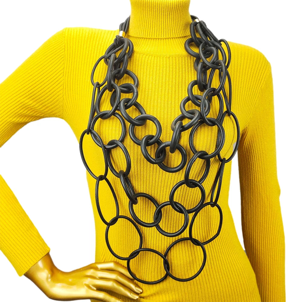 Chunky Layered Chain Necklace