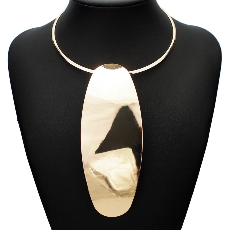Geometric Choker Necklace