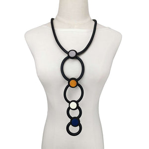Bright Charm Loop Necklace