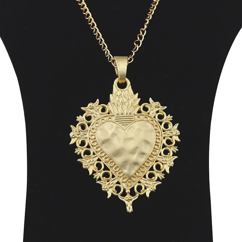 Golden Heart Necklace