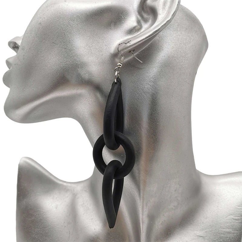 Looped Tear Earrings