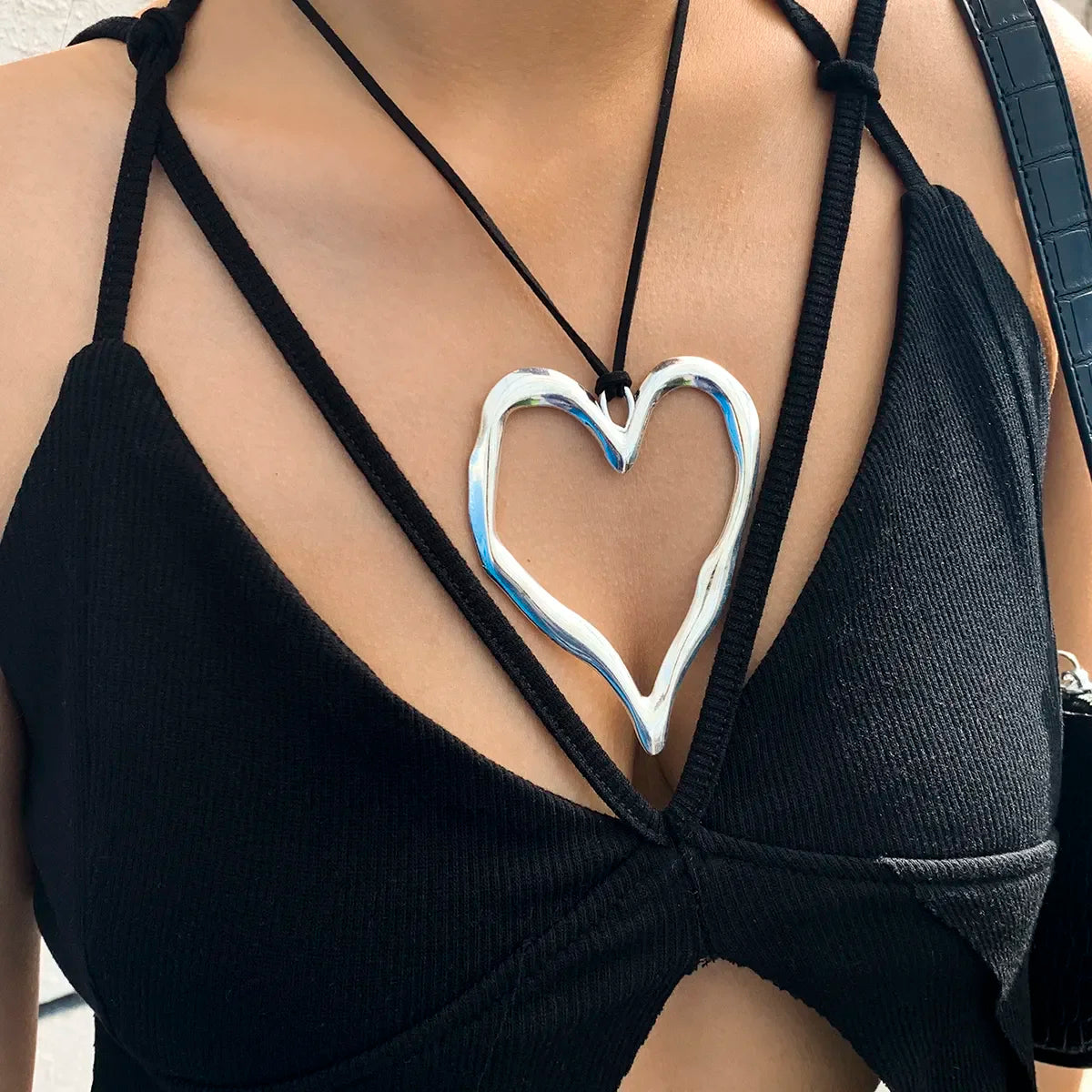 Exaggerated Love Heart Necklace