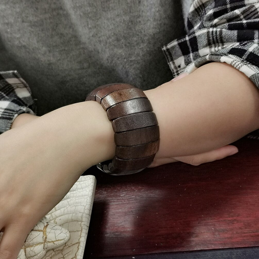 Bohemian Wooden Bracelet