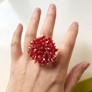 Glass Bead Ring