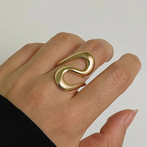 Bold Snake Ring