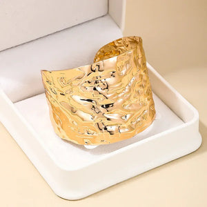 Irregular Cuff Bracelet