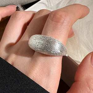 Open Silvery Ring