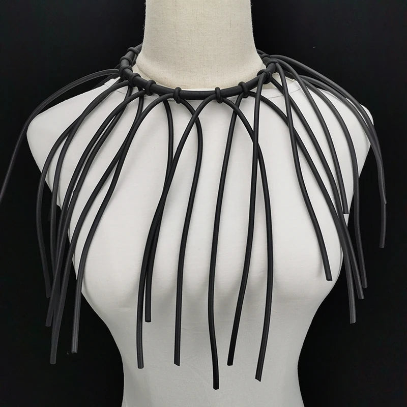 Tassel Collar Necklace