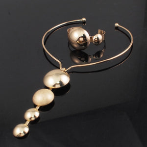 Alloy Ball Jewellery Set
