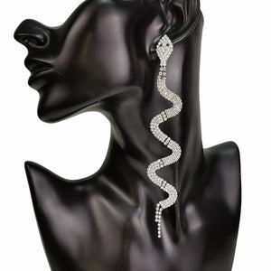 Long Snake Earrings