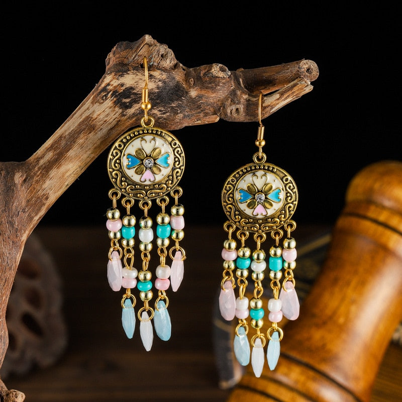 Vintage Gypsy Drop Earrings