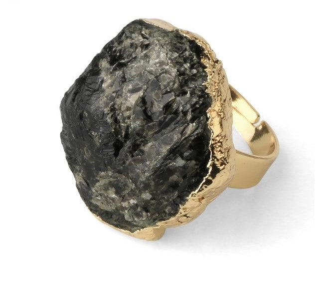 natural stone ring