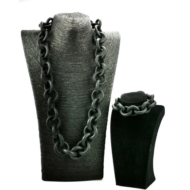 chain link jewellery set