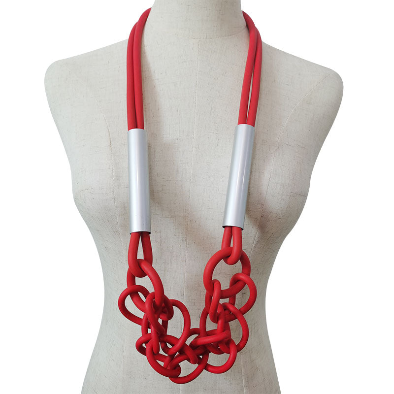 Rubber Style Necklace
