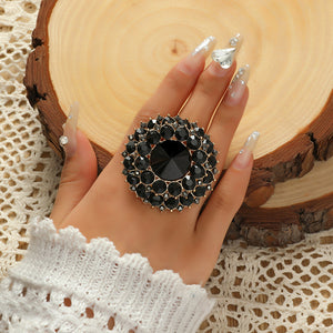 Crystal Statement Ring