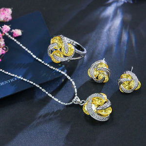 Zirconia Jewellery Set