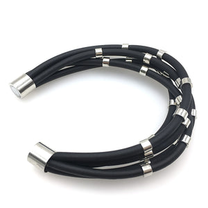 Metal bead bracelet